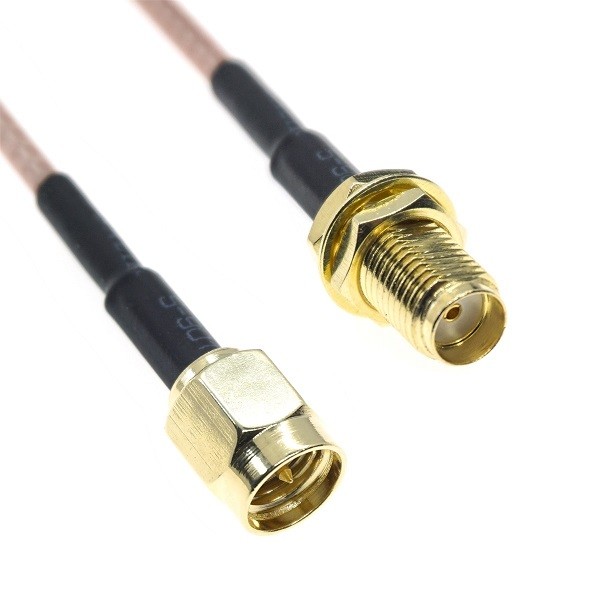 RG174 Antenna Extension Cable SMA Male To SMA Male Connector Coax RF Jumper Pigtail