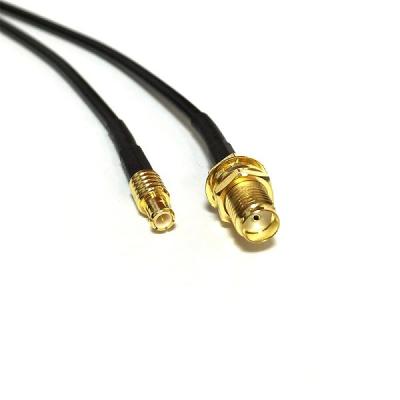SMA Female to MCX Male Pigtail Coaxial Cable RG174 for Wireless Antenna