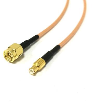 SMA male to MCX female Straight RF Cable Adapter RG316 15cm 6inch NEW Wholesale for WIFI Wireless Router