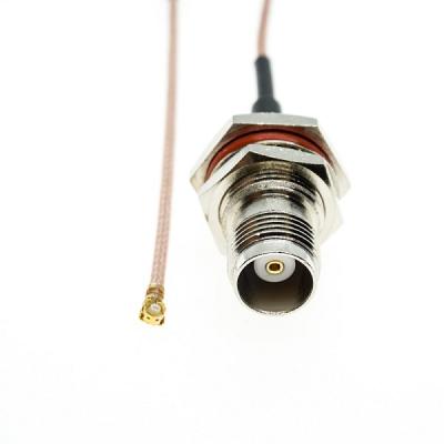 TNC Female Straight Bulkhead to UFL IPX connector RG178 Pigtail Coaxial Cable 